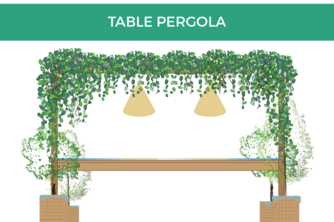 Table pergola